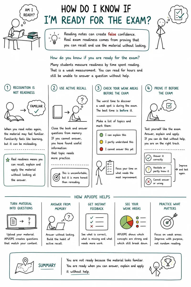 
                                How Do I Know If I'm Ready for the Exam?                            